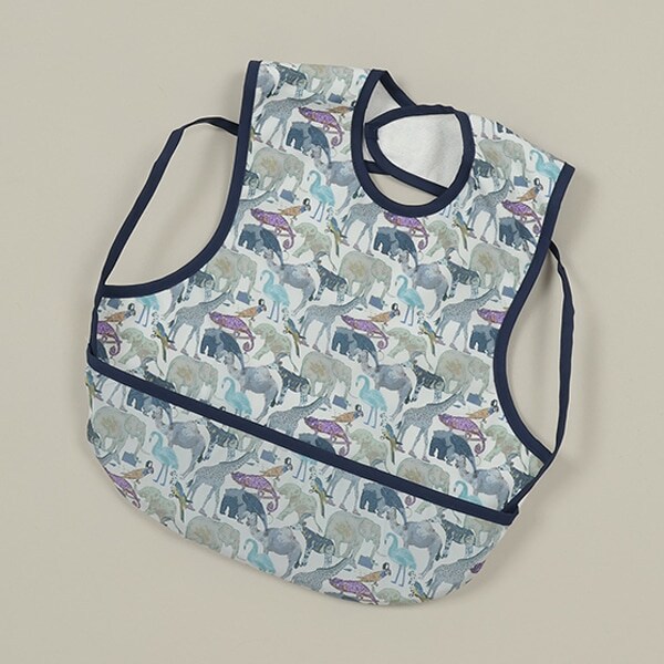 リバテイプリントお食事エプロン