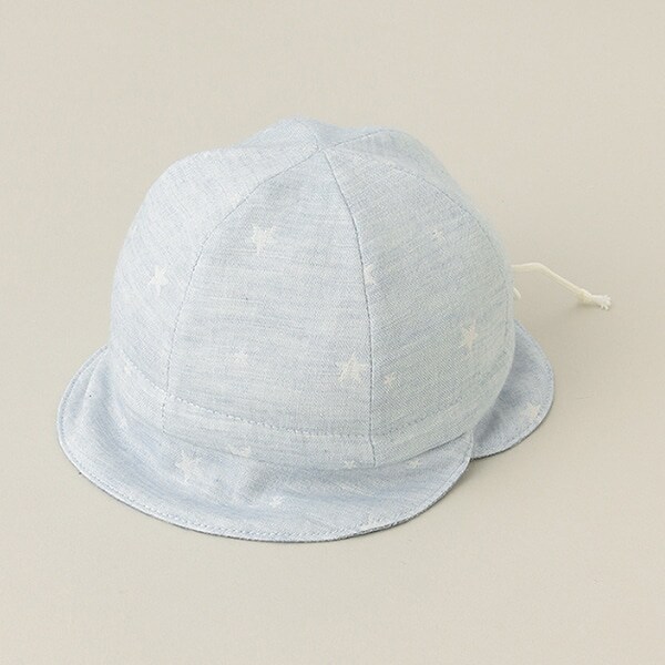 【オーガニック】ガーゼリバーシブル帽子【日本製】