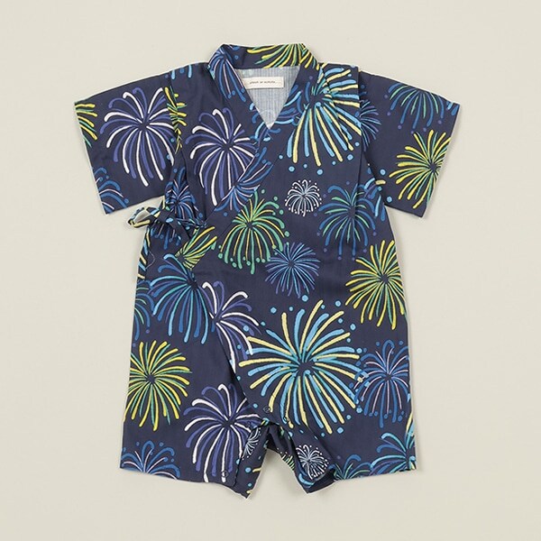 花火柄甚平オール