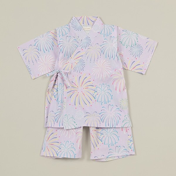 花火柄甚平スーツ