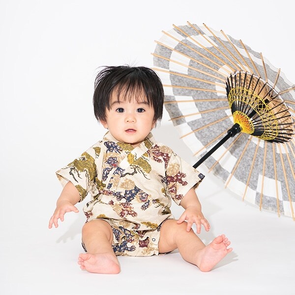 甚平オール(金獅子)【日本製】