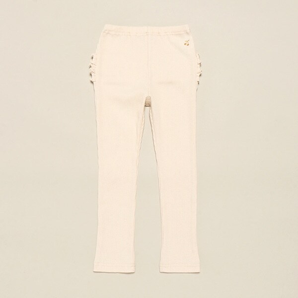 バックフリルフル丈レギンス