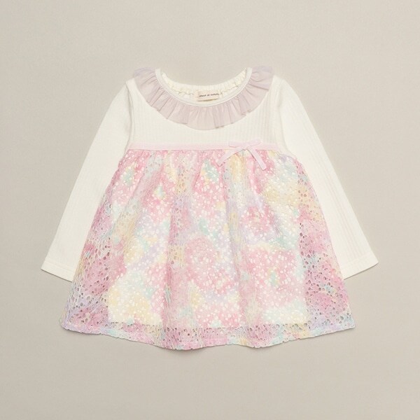 フラワーレースチュニック