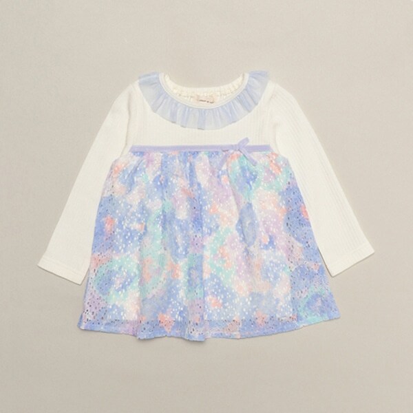 フラワーレースチュニック