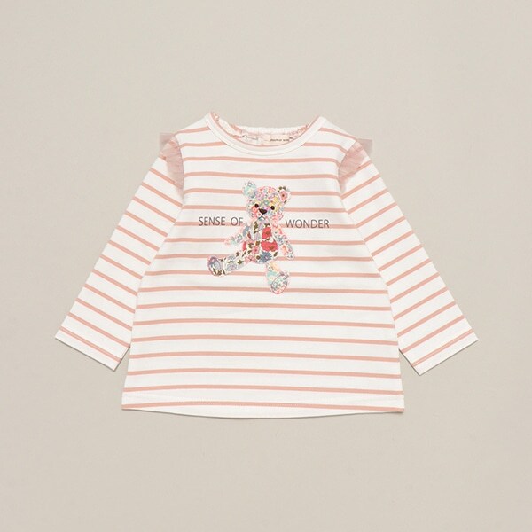 リバティくまボーダープルオーバー