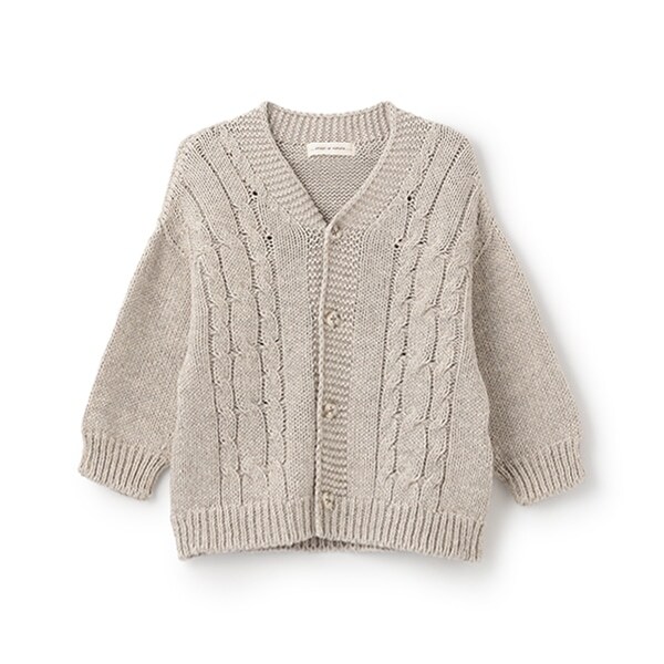 【オーガニック】タムワイドカーディガン