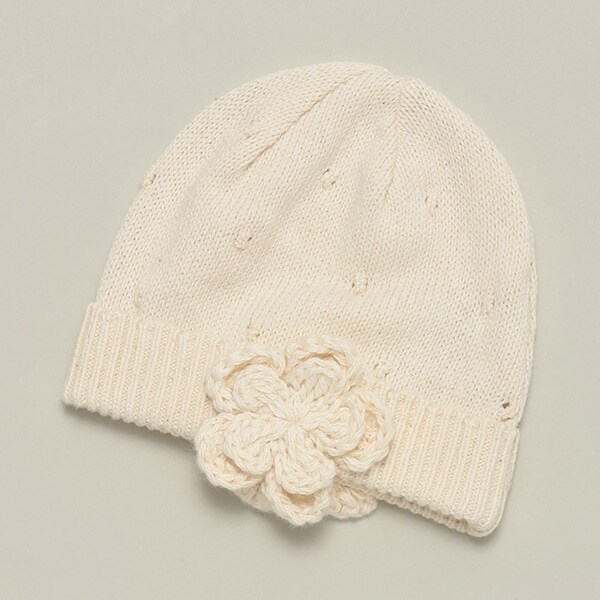 【オーガニック】フラワー帽子