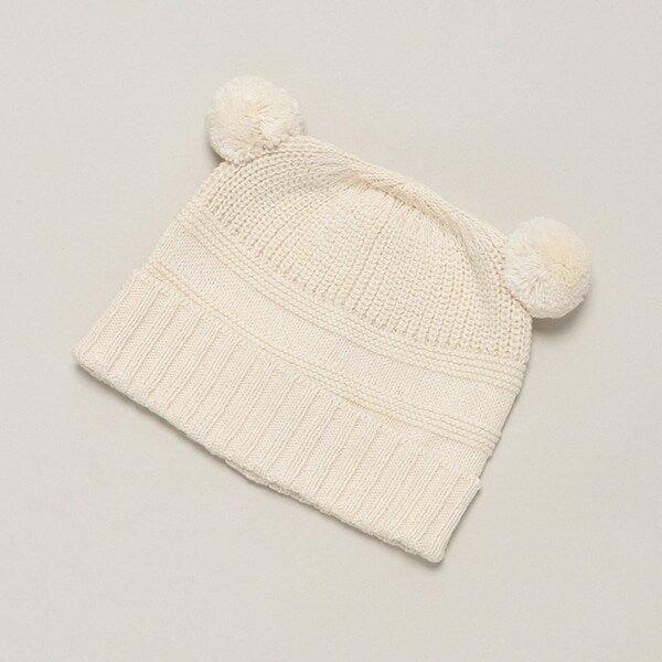 【オーガニック】ボンボン帽子