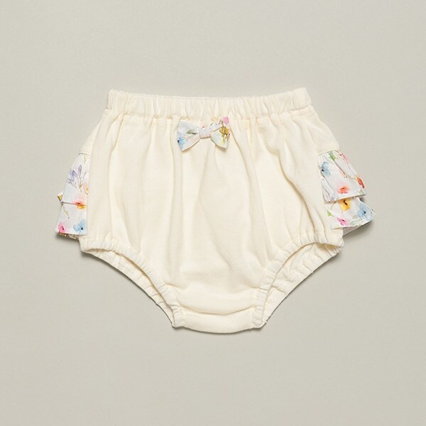 小花柄フリルブルマー
