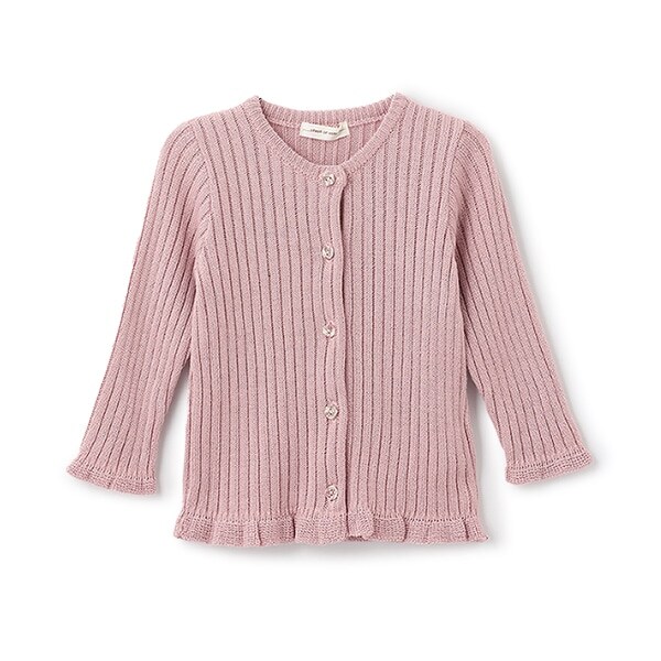 ラメテレコカーディガン