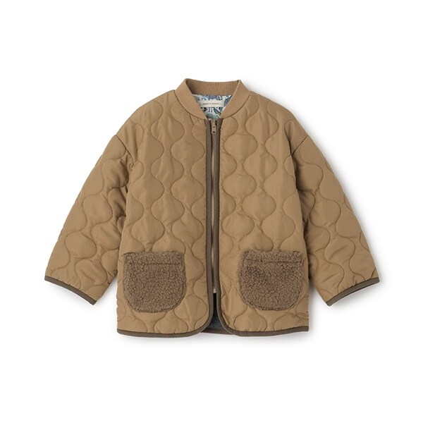 キルトブルゾン