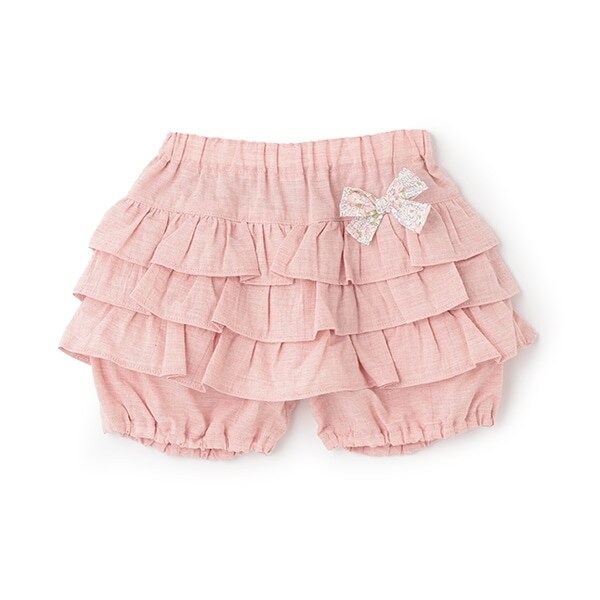 【オーガニック】フリルショートパンツ