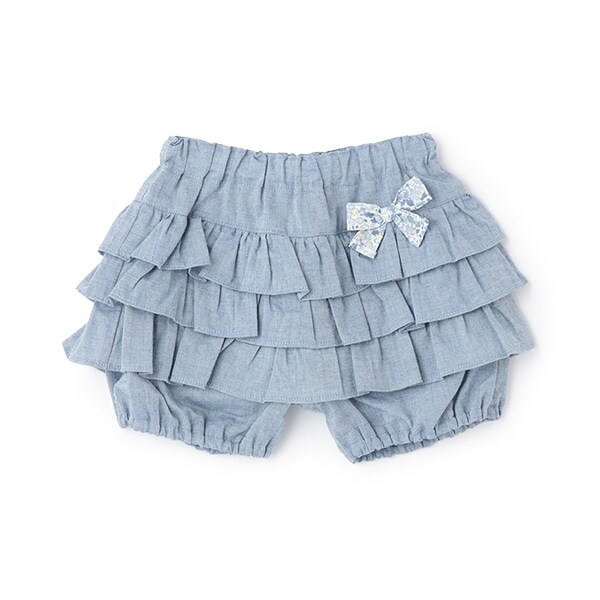 【オーガニック】フリルショートパンツ