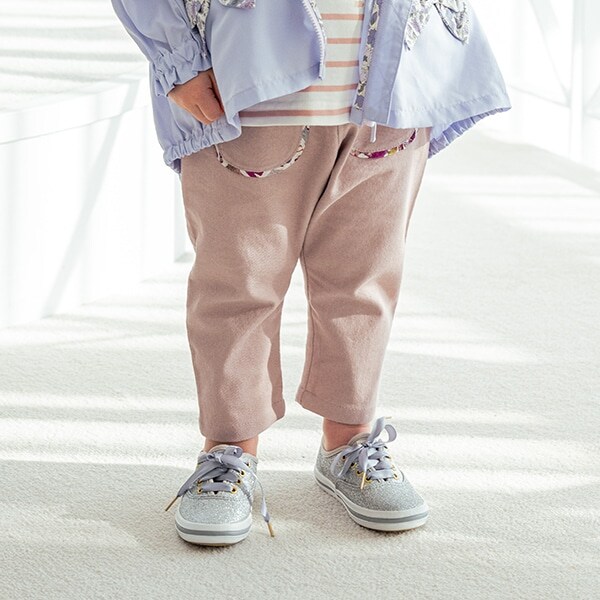 キューフォーザズーストレッチツイル9分丈パンツ