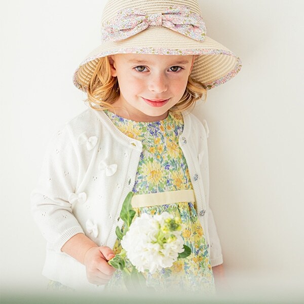 リボンカーディガン