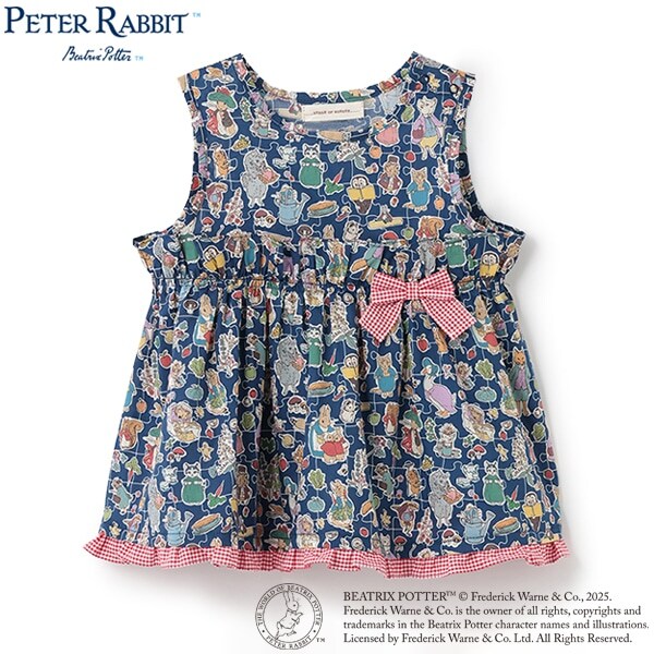 『ピーターラビット（TM）』リバティリボンチュニック