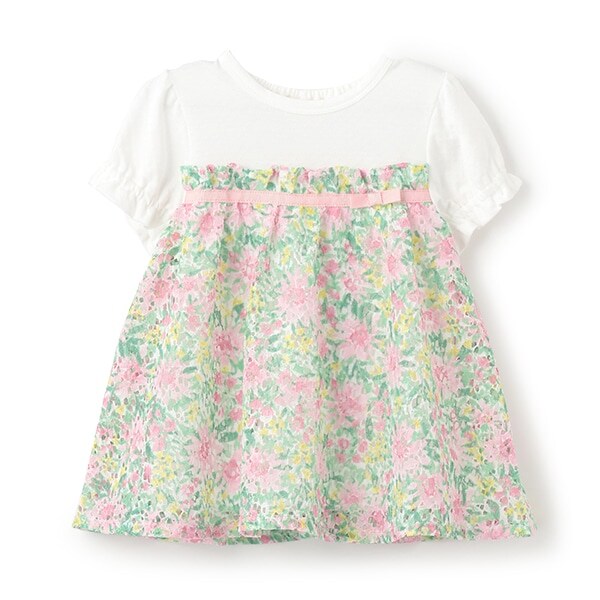 フラワーレースチュニック