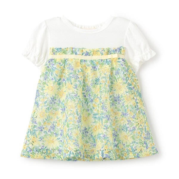 フラワーレースチュニック