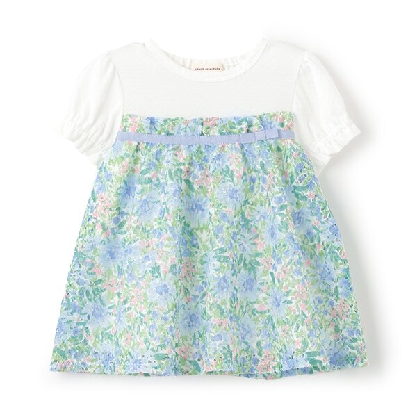 フラワーレースチュニック