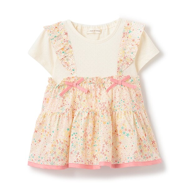 サスティナリバティティアードチュニック