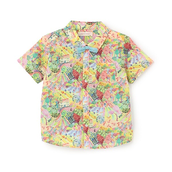 ロイヤルオークハウス蝶タイつき半袖シャツ