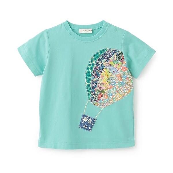 リバティ気球半袖Tシャツ