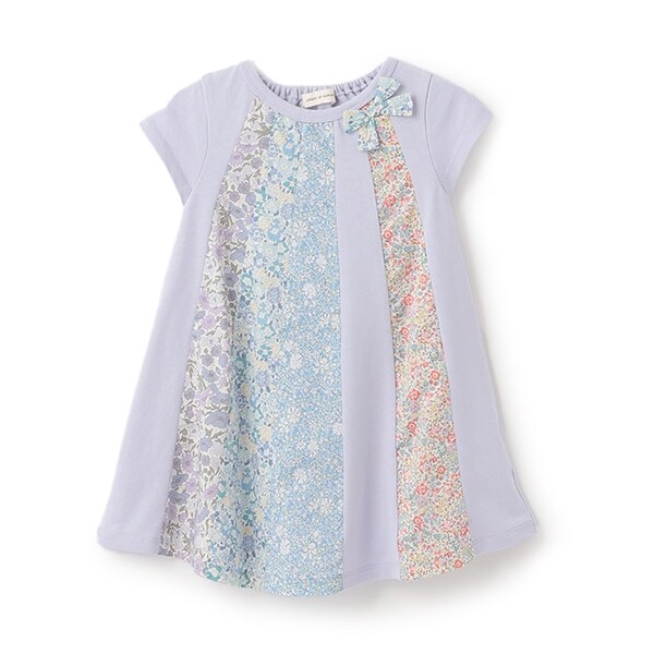 リバティパッチワークワンピース