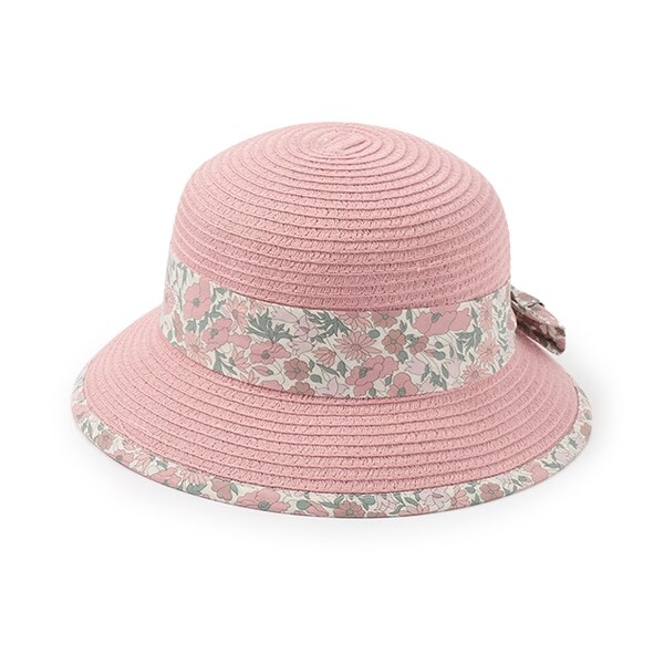 ウォッシャブルブレードリバティリボン帽子