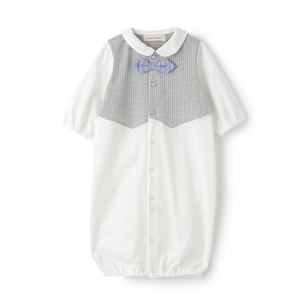 ストライプベスト2WAYオール