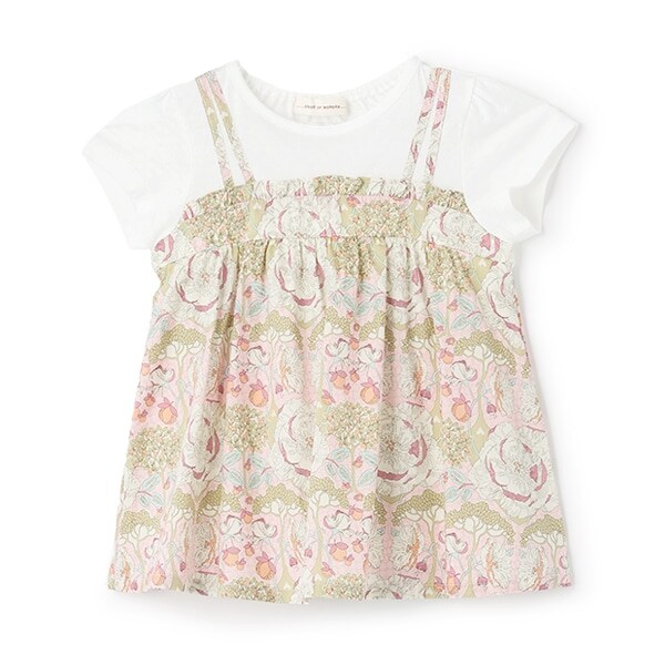 シンディーズガーデンレイヤードチュニック【日本製】