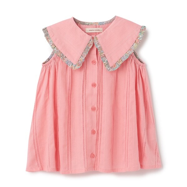 リバティフリルチュニック