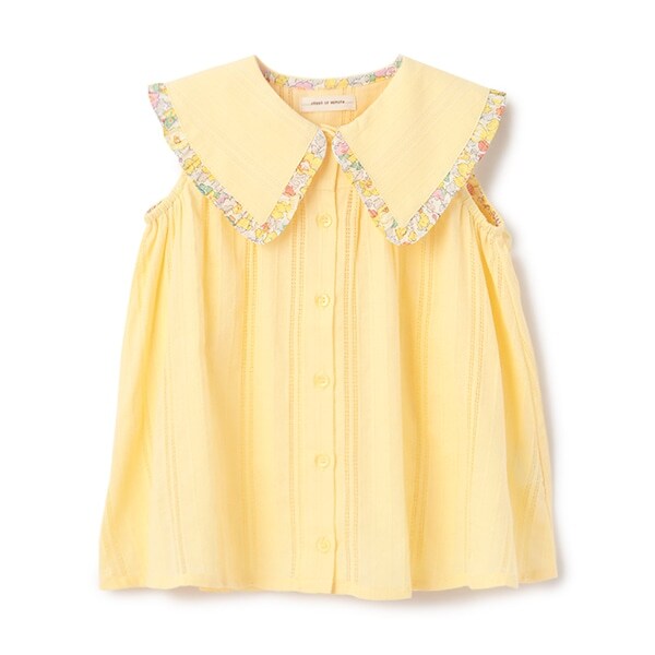 リバティフリルチュニック