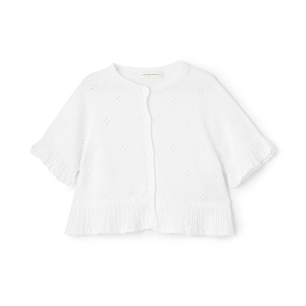 アイレットカーディガン【日本製】