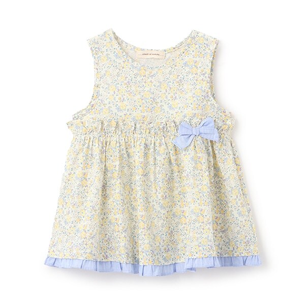 小花柄チュニック