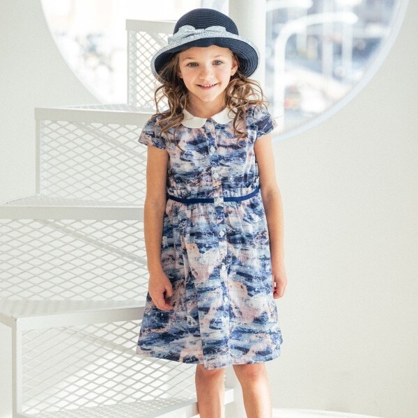 オーロラ・スカイワンピース【日本製】