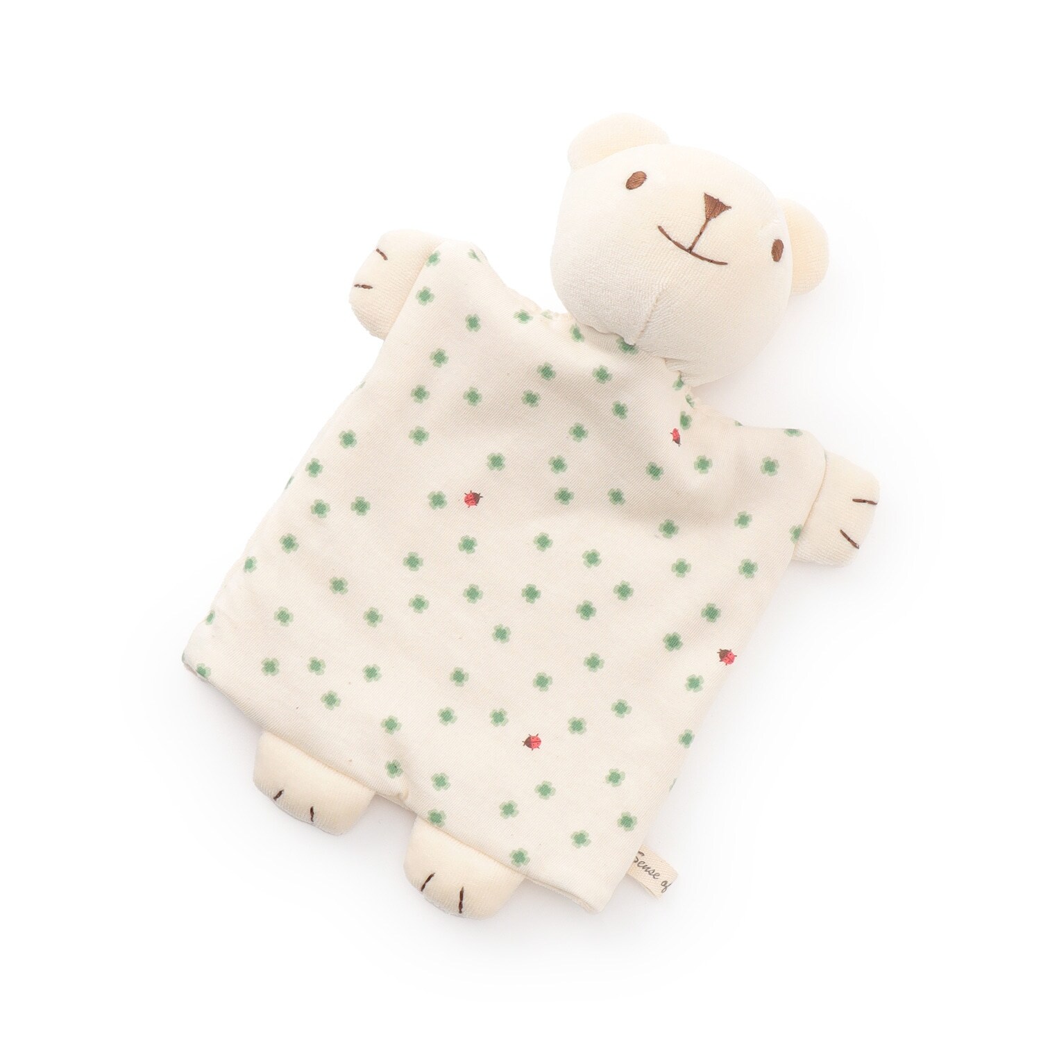 ☆クローバーミニクマパペット【オーガニック】【日本製】