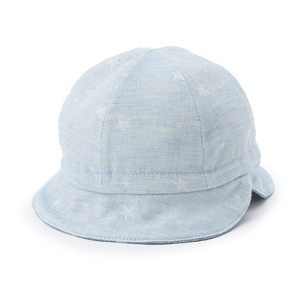【オーガニック】ガーゼリバーシブル帽子