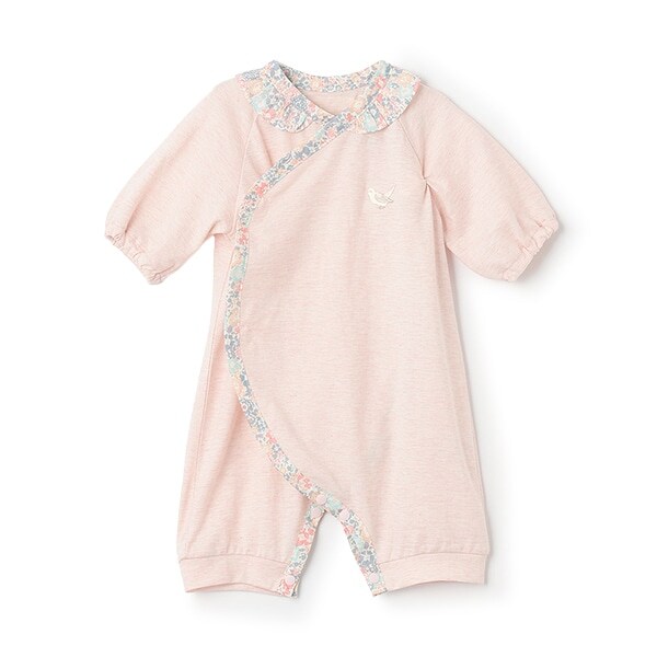 【オーガニック】リバティ使いNEW BORNウェア【日本製】