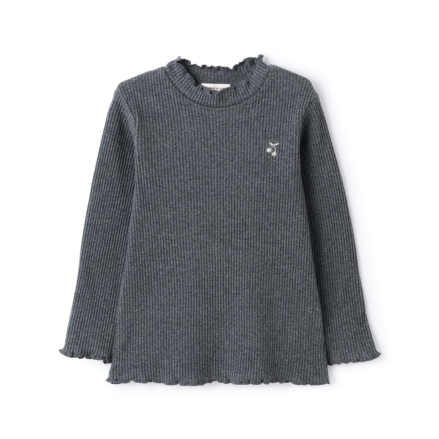 メローフリル長袖Tシャツ