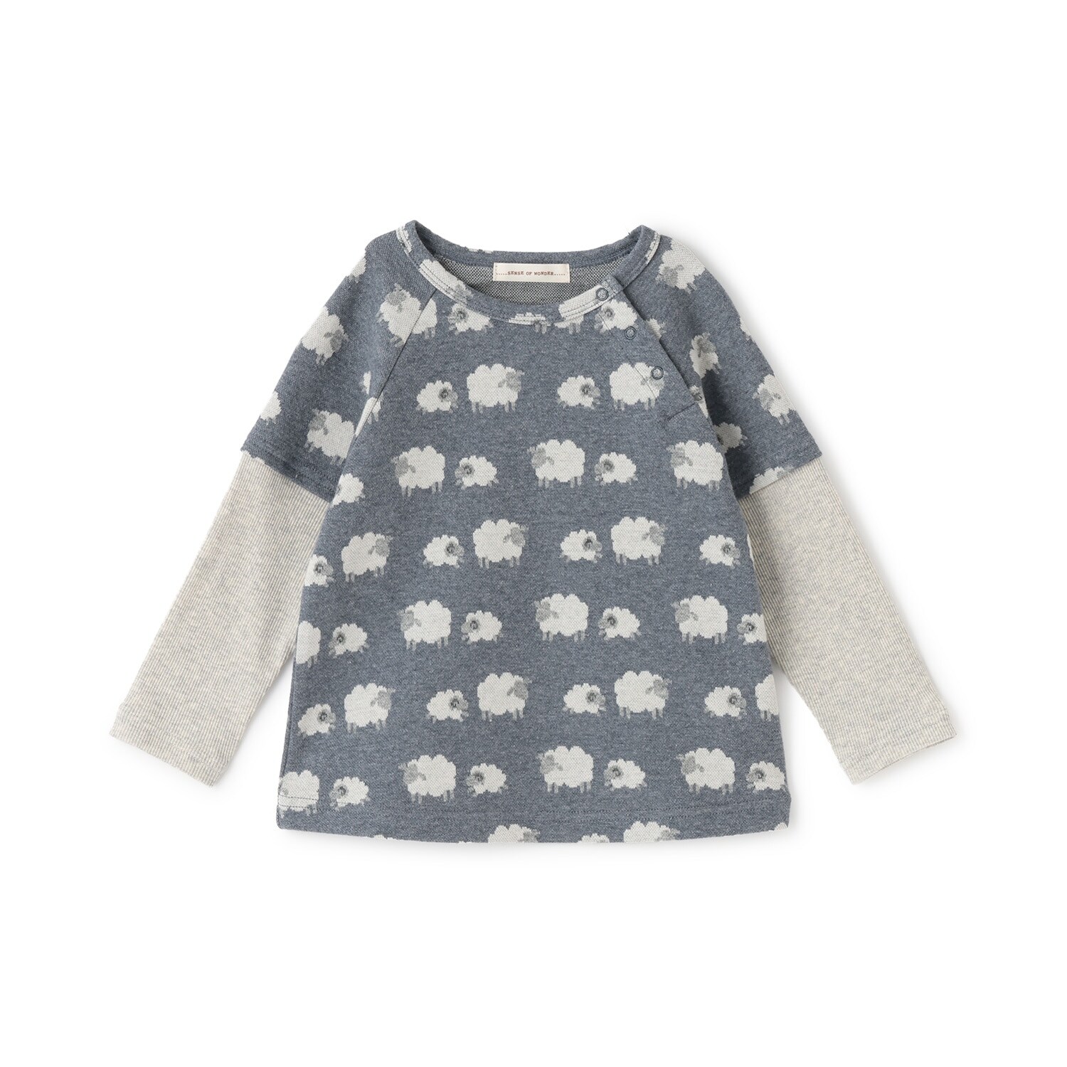 オーガニックジャカードプルオーバー