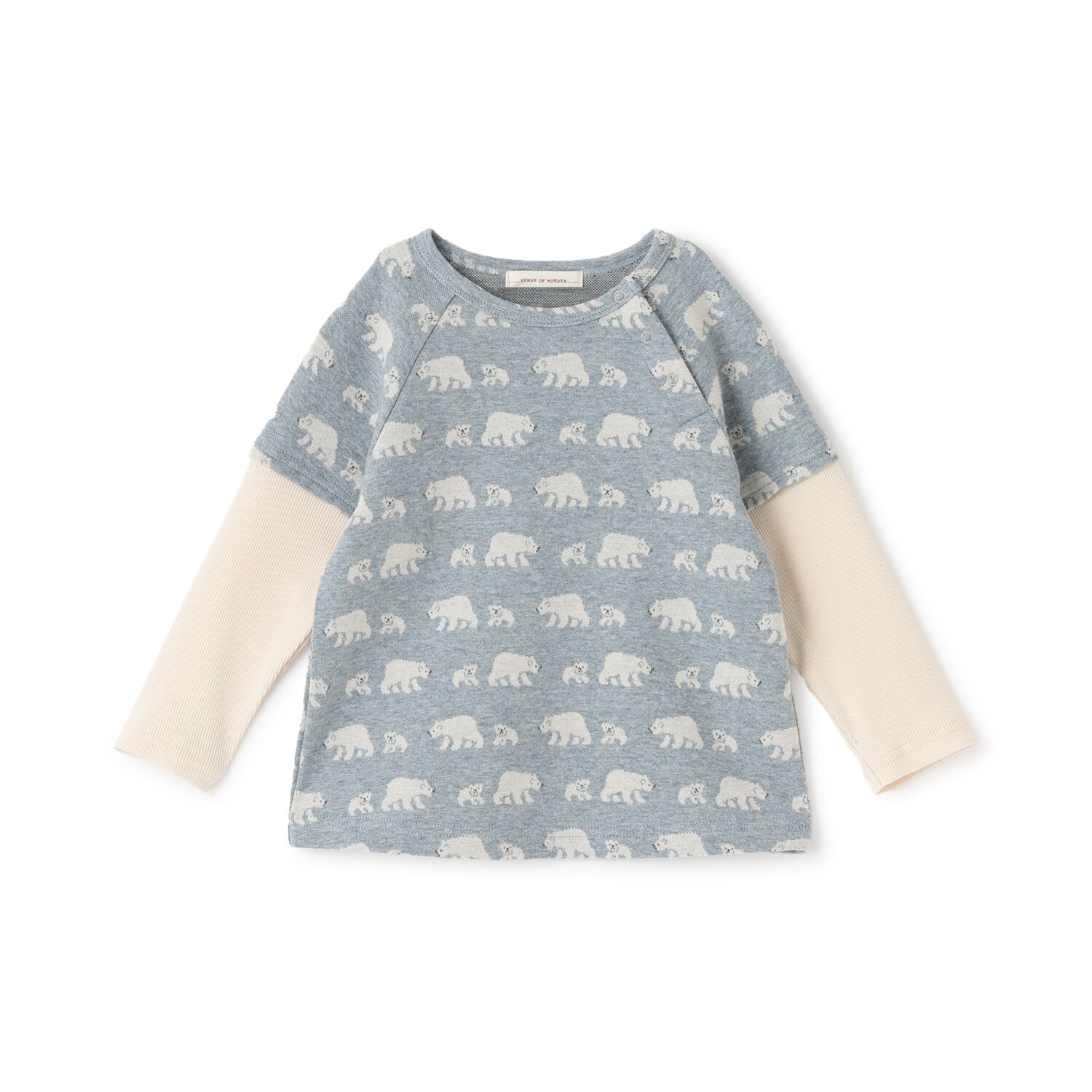 オーガニックジャカードプルオーバー