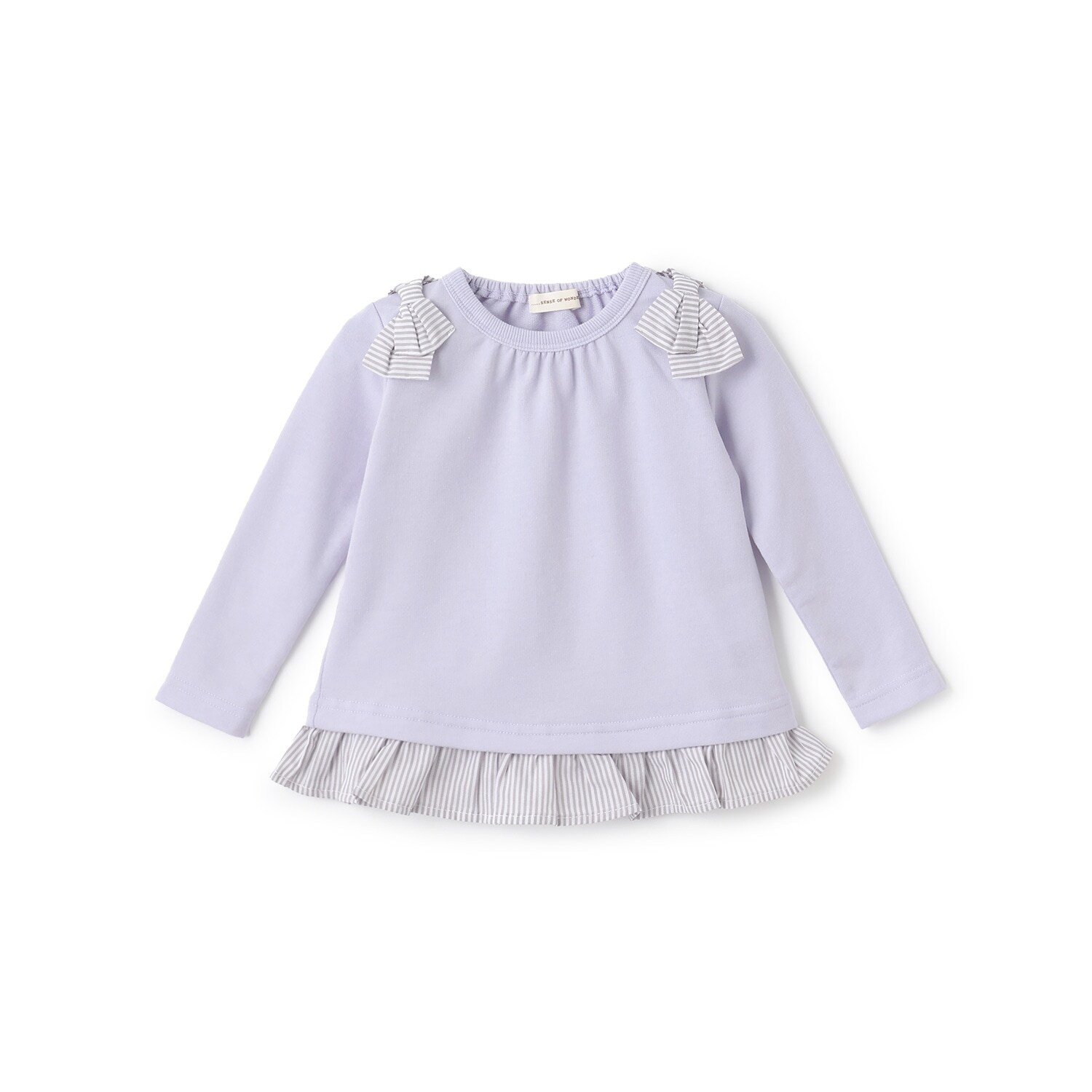 肩リボントレーナー