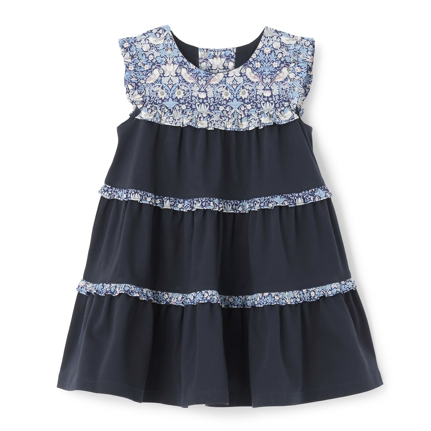 リバティフリルジャンパースカート