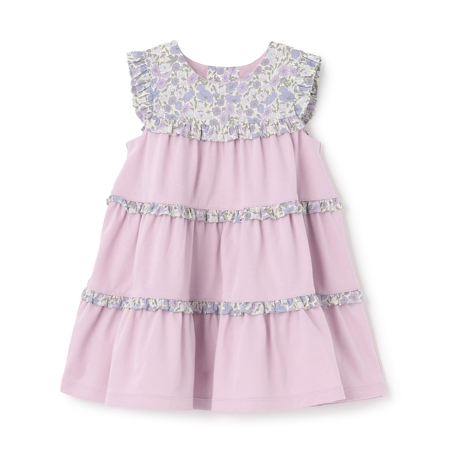 リバティフリルジャンパースカート