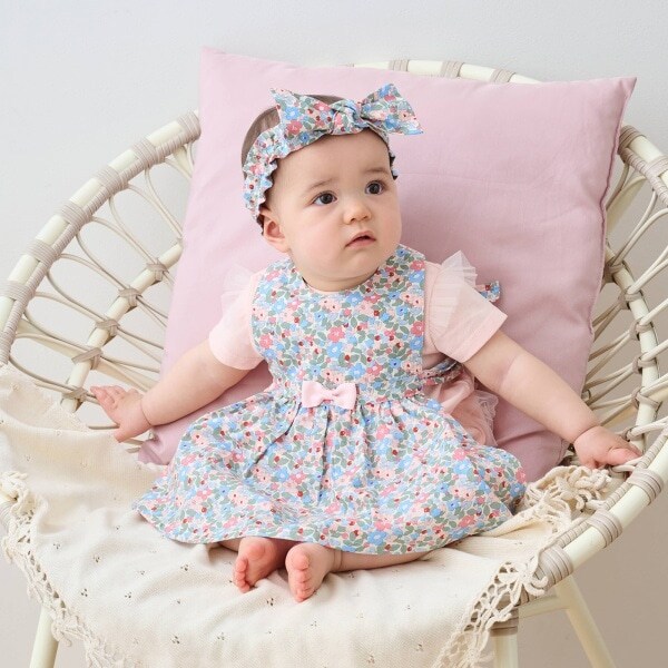 【BOX付】花柄エプロンギフトセット