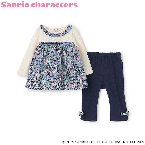 【マイメロディ・クロミ】Libertyベビースーツ