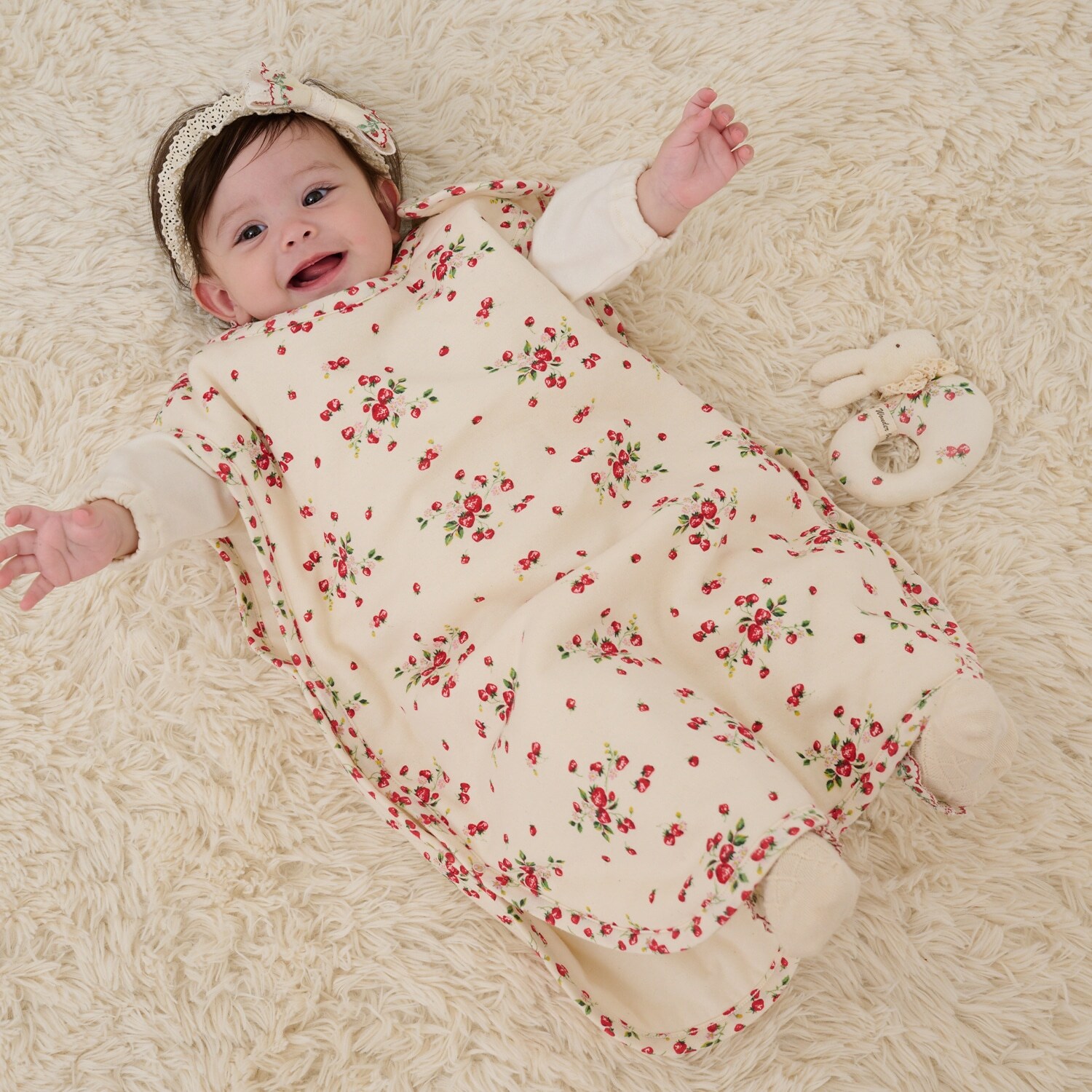 【オーガニック】野イチゴスリーパー【日本製】