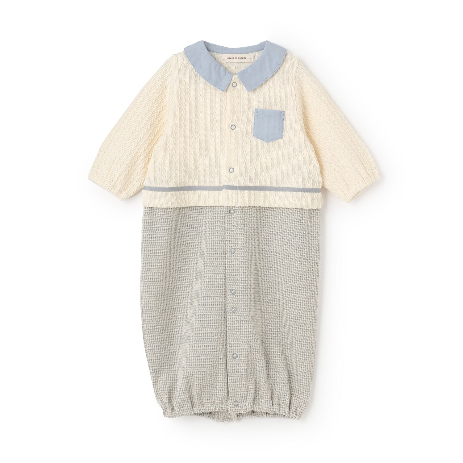 ケーブル千鳥2WAYオール【日本製】