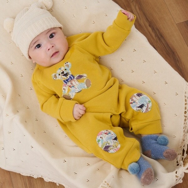 キューフォーザズーテディベアカバーオール