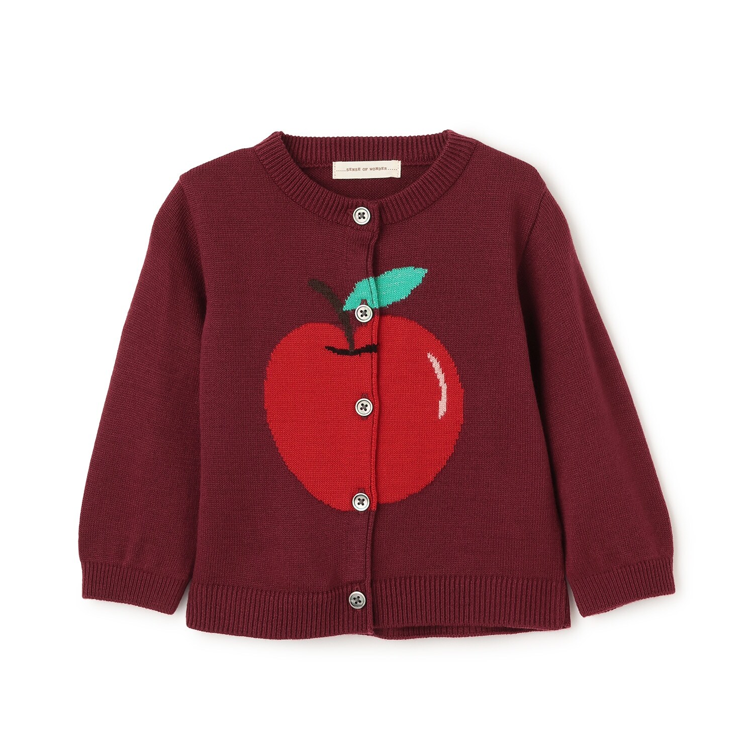 リンゴカーディガン
